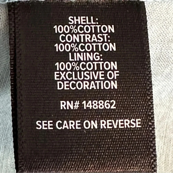 NEW TORRID size 1X Double Gauze‎ Ruffle Button Front Tank Top Cotton Classic NWT - Picture 7 of 12